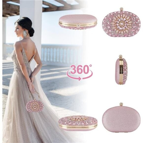 Clutch Purses Handbag for Women - Picture 3 of 7